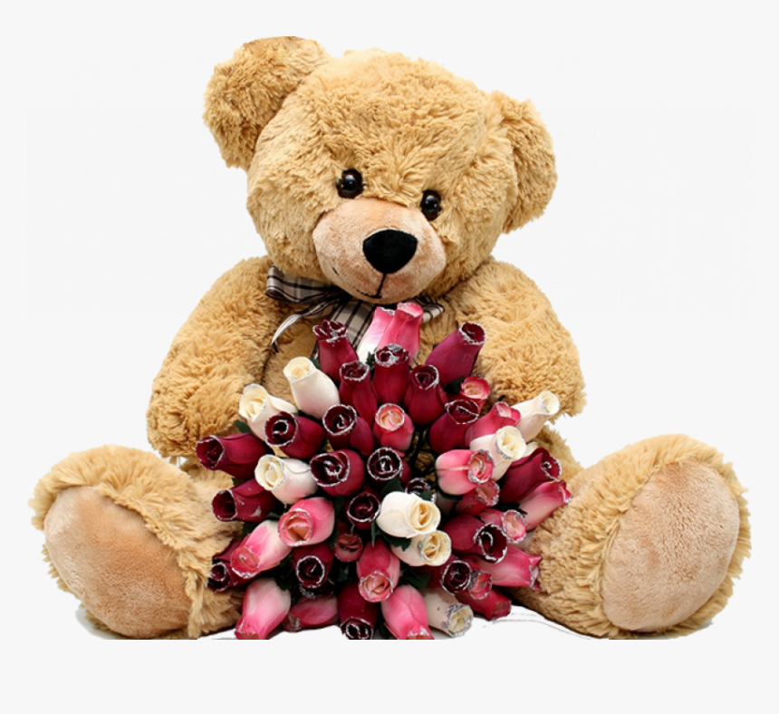 Valentine"s Teddy Bear Png I - Happy Teddy Day In Hd, Transparent Png, Free Download