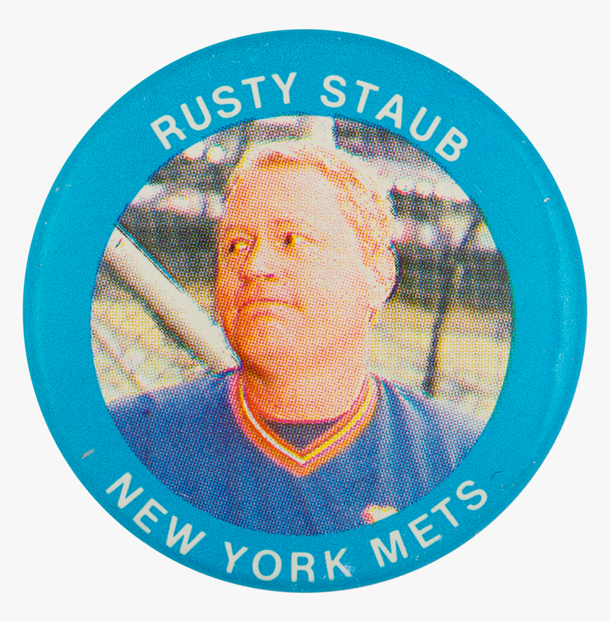 Rusty Staub New York Mets Sports Button Museum - Circle, HD Png Download, Free Download