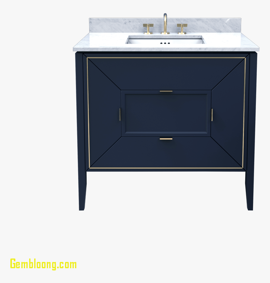 Contemporary Bathroom Vanity Unique Dainty Cabinet - Bathroom Sink, HD Png Download, Free Download