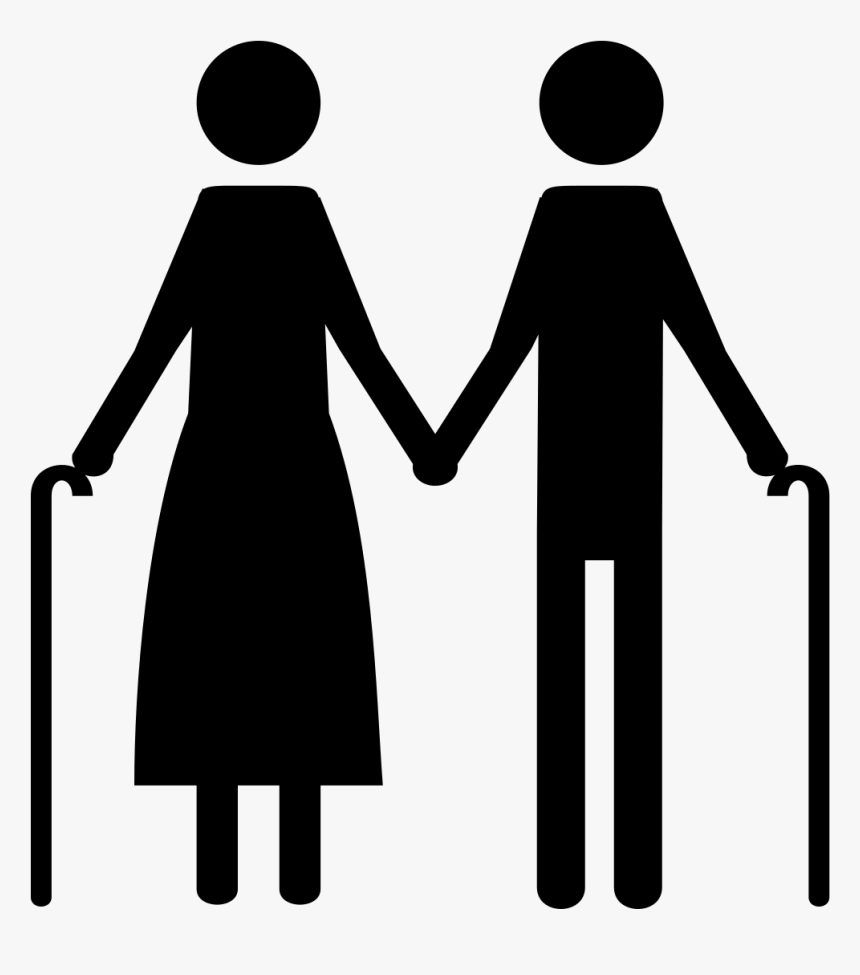 Older Couple Icon, HD Png Download, Free Download