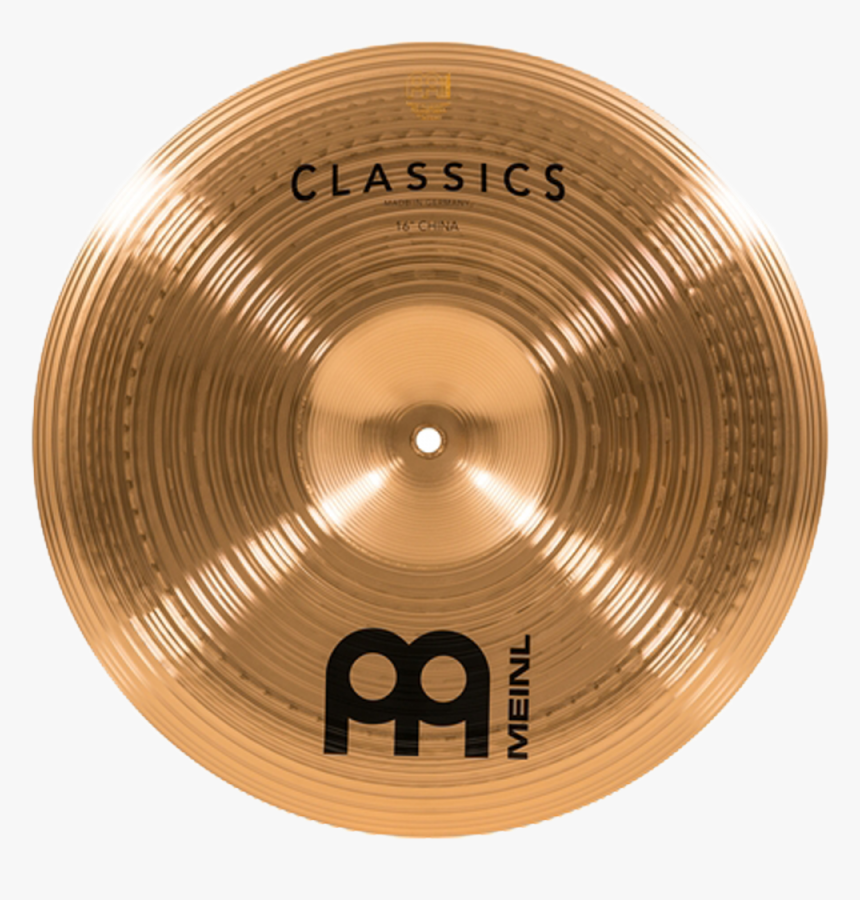 Meinl C16ch Classics 16inch China Cymbal - Meinl Byzance Brilliant Crash 20, HD Png Download, Free Download