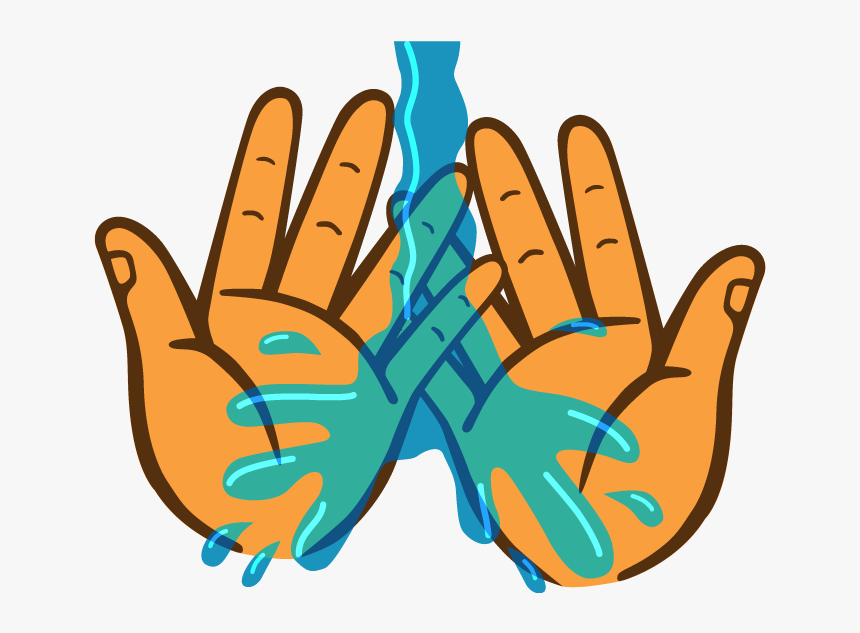 Wet Hands - Illustration, HD Png Download, Free Download