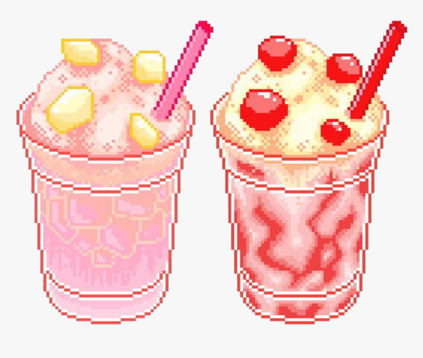 #pixel #kawaiipixel #kawaiisticker #kawaii #logos #logo - Aesthetic Pixel Food Png, Transparent Png, Free Download