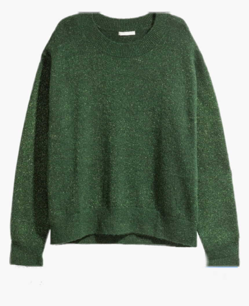 #green #sweater #autumn #greenaesthetic #aesthetic - Sweater, HD Png Download, Free Download