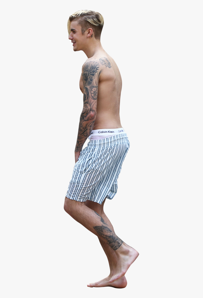 Justin Bieber In Underpants Png Image - Portable Network Graphics, Transparent Png, Free Download