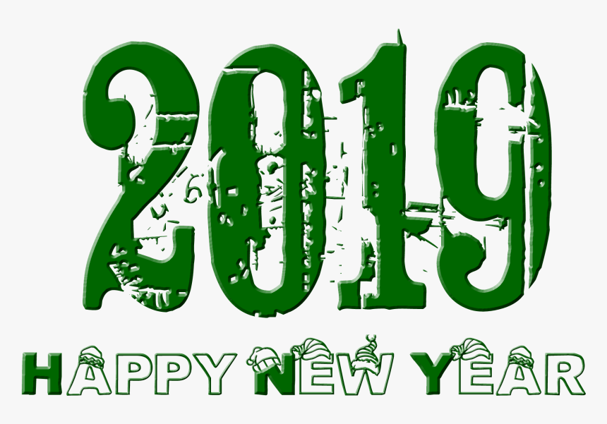 Happy New Year Png With 2019 Transparent Png Others - Graphic Design, Png Download, Free Download