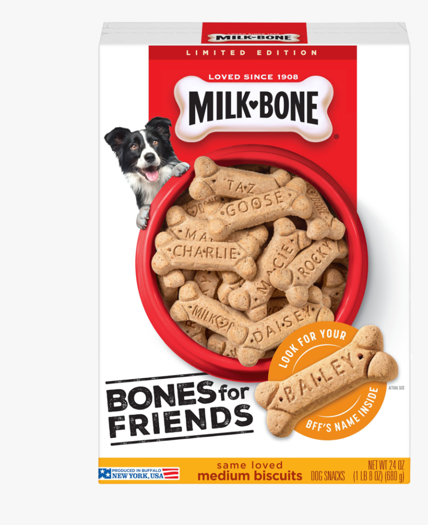 Original Biscuits - Medium - Milk Bone Bones For Friends, HD Png Download, Free Download