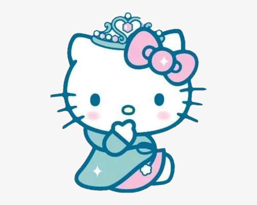Hello Kitty Princess Png - Hello Kitty Logo Hd, Transparent Png, Free Download
