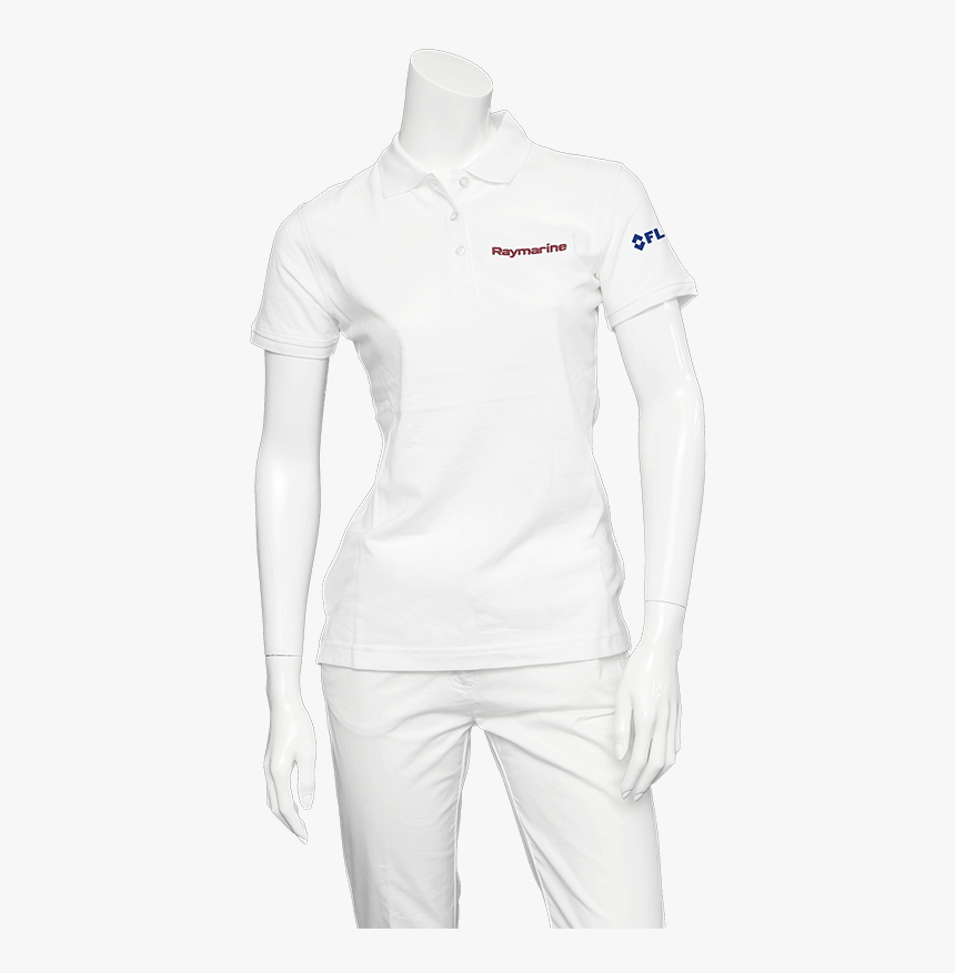 Raymarine Ladies White Classic Poloshirt - Polo Shirt, HD Png Download, Free Download
