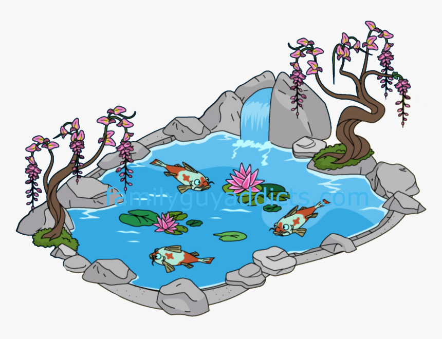 Free Fish Pond Clipart Image Transparent Download 28 - Fish Pond Clipart, HD Png Download, Free Download