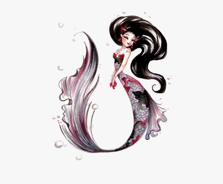 Koi Sleeve Tattoo Mermaid - Mermaid Png, Transparent Png, Free Download