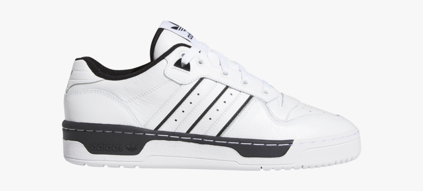 Adidas Rivalry Low White Black, HD Png Download, Free Download