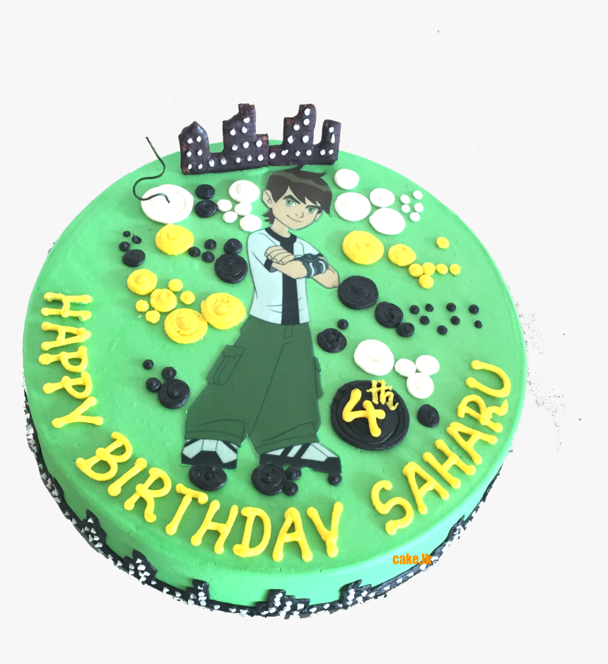 Ben Ten Birthday Cake Png , Png Download - Benten Cake Design, Transparent Png, Free Download