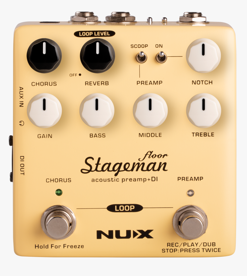 Nux Stageman Floor Acoustic Preamp, HD Png Download, Free Download