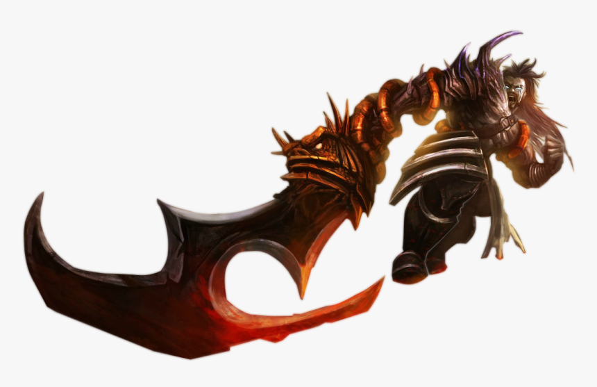 League Of Legends Rp/champion Code Generator - League Of Legends Tryndamere Demonblade, HD Png Download, Free Download