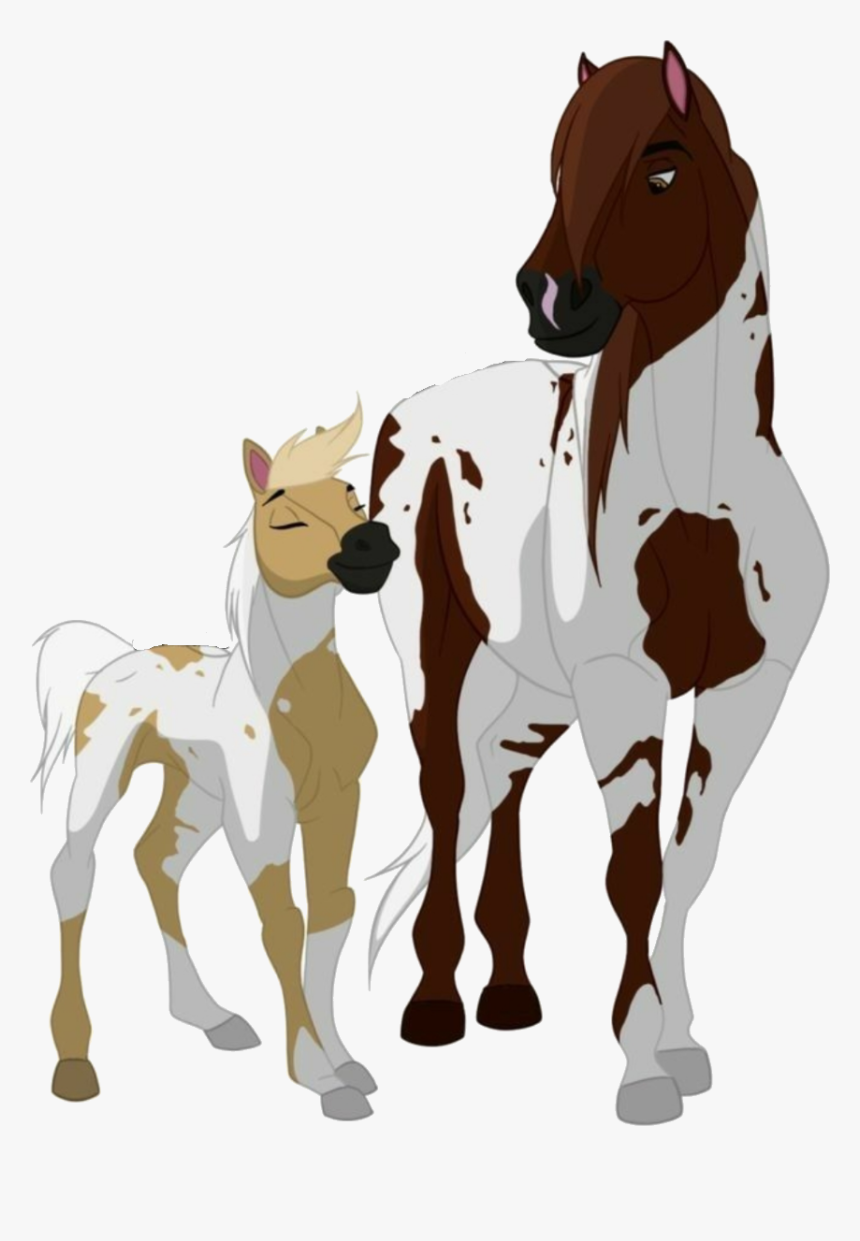 #horse #foal - Drawings Of Spirit Horses, HD Png Download, Free Download