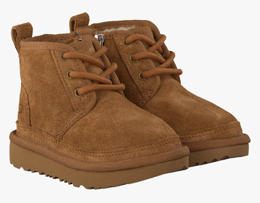 Brown Ugg Lace-up Boots Neumel - Work Boots, HD Png Download, Free Download