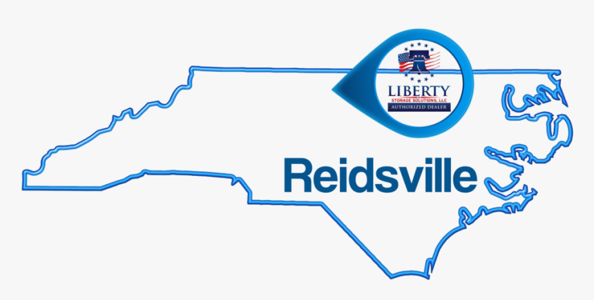 Reidsville-map, HD Png Download, Free Download