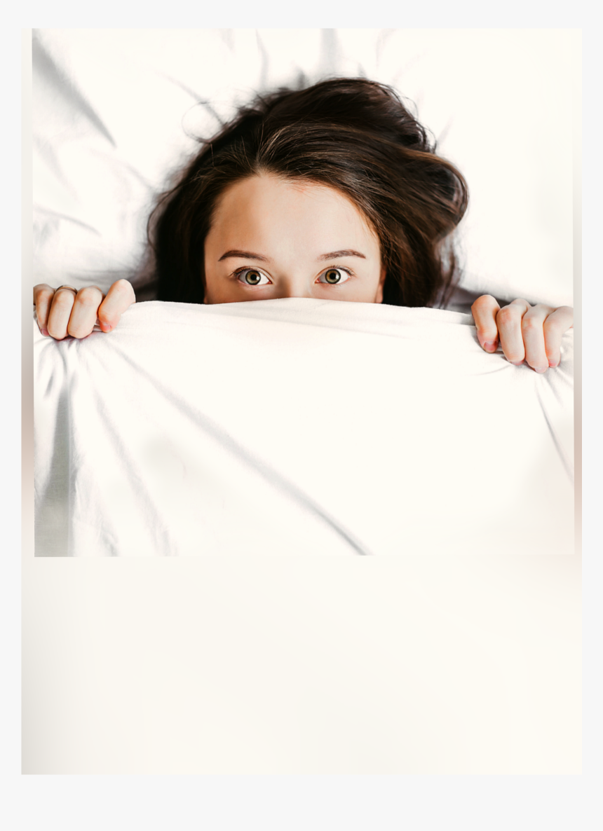 #woman #girl #face #hiding #blanket #sheet #bed #pillow - Puedo Tomar Para Morir Mientras Duermo, HD Png Download, Free Download