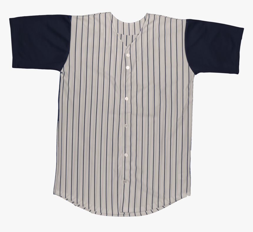 Baseball Jersey Pinstripe Youth"
 Data Zoom="//cdn - One-piece Garment, HD Png Download, Free Download