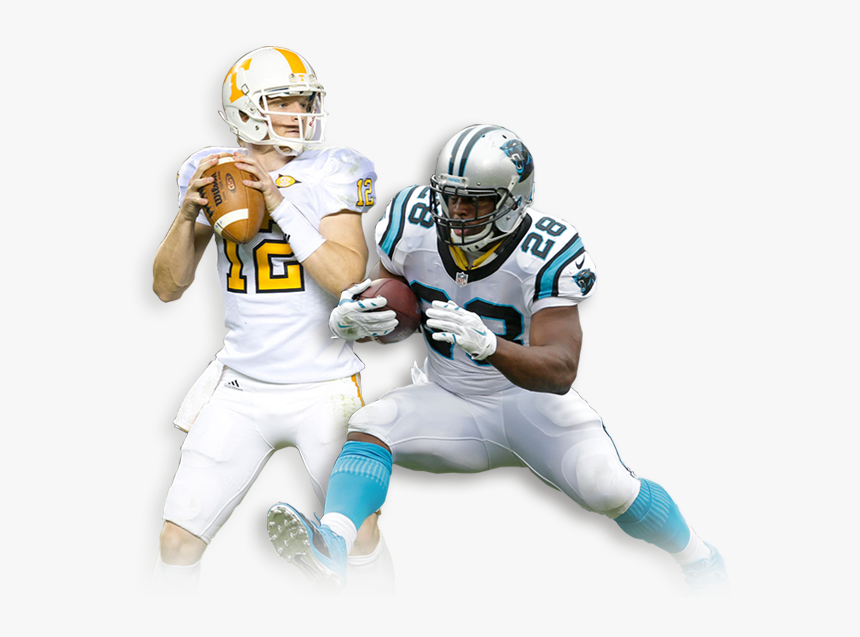 Football Players From Tennessee And Carolina Teams - Sprint Football, HD Png Download, Free Download