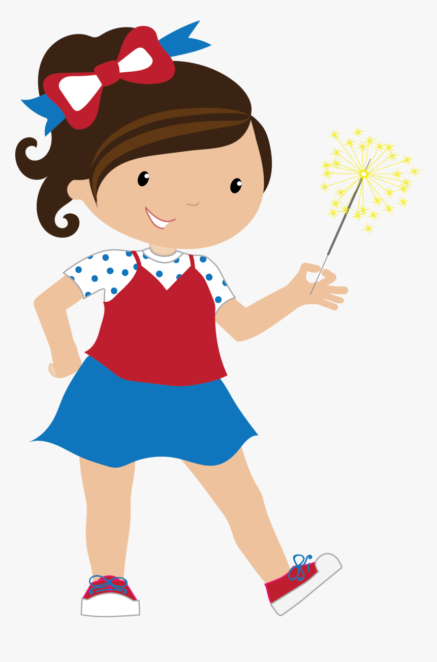 Red White And Blue Kid Clipart, HD Png Download, Free Download