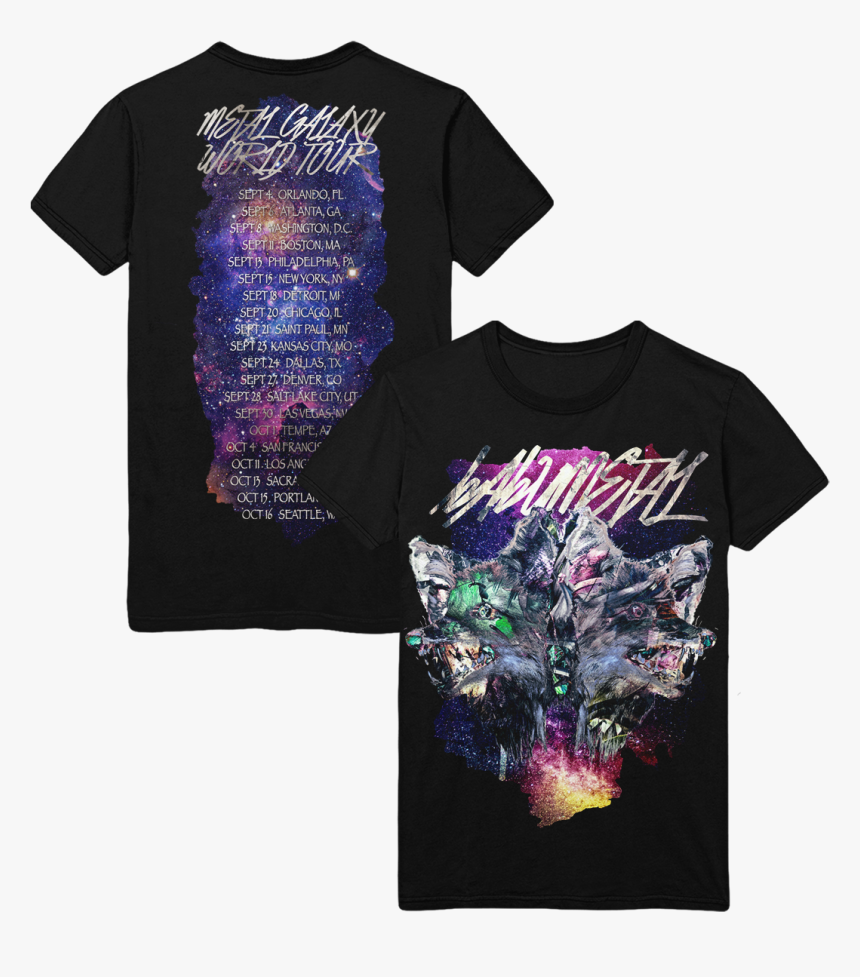 Foxes Montage Mgwt Us Ver - Babymetal Foxes Montage Shirt, HD Png Download, Free Download