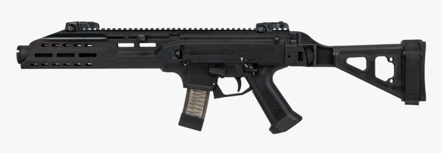 Cz Scorpion Evo 3 S1 Pistol W Flash Can And Folding, HD Png Download, Free Download