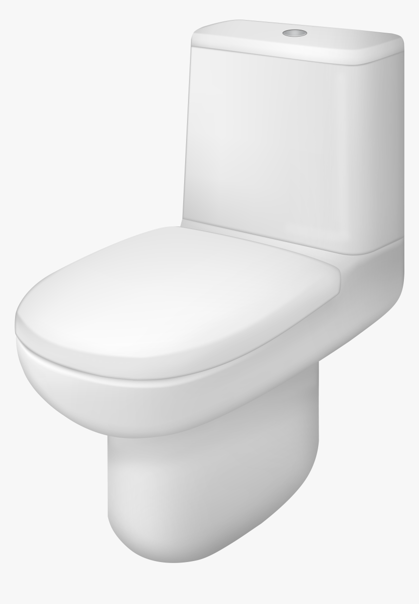 Ceramic One Piece Toilet Png Clip Art - Chair, Transparent Png, Free Download