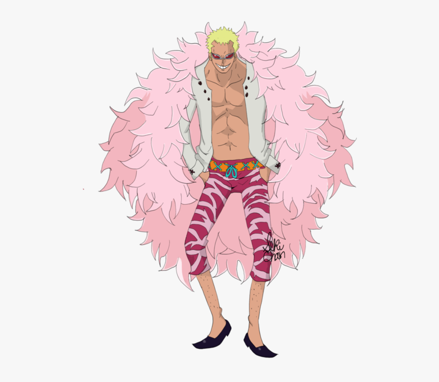 Hd Doflamingo Png - One Piece Doflamingo Png, Transparent Png, Free Download