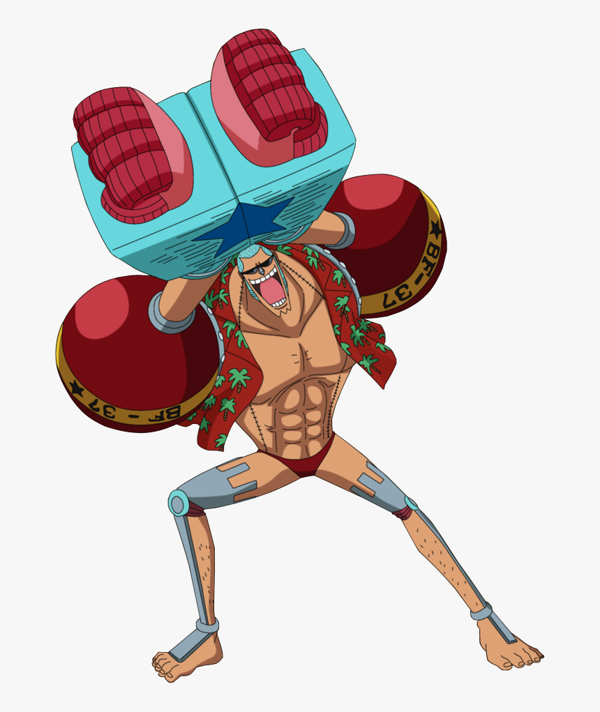 One Piece Clipart Franky - One Piece Franky Png, Transparent Png, Free Download