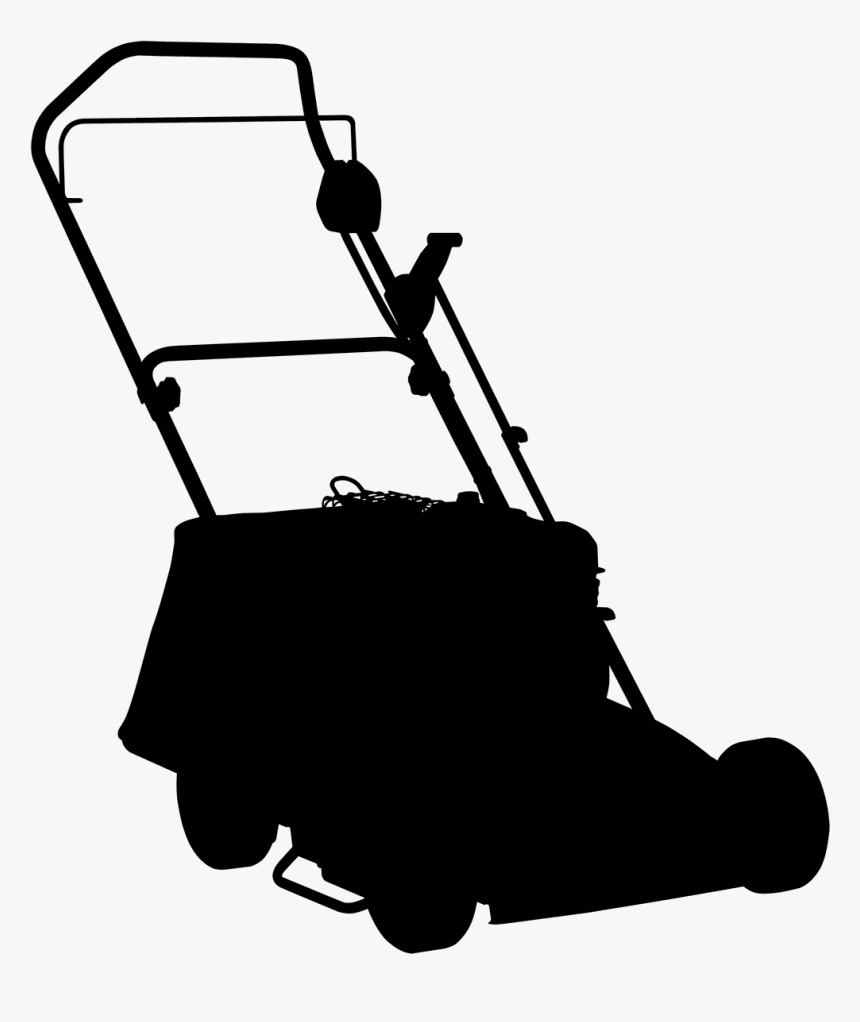 Troy-bilt Lawn Mowers Vertikutieren Wertykulator Garden - Silhouette, HD Png Download, Free Download