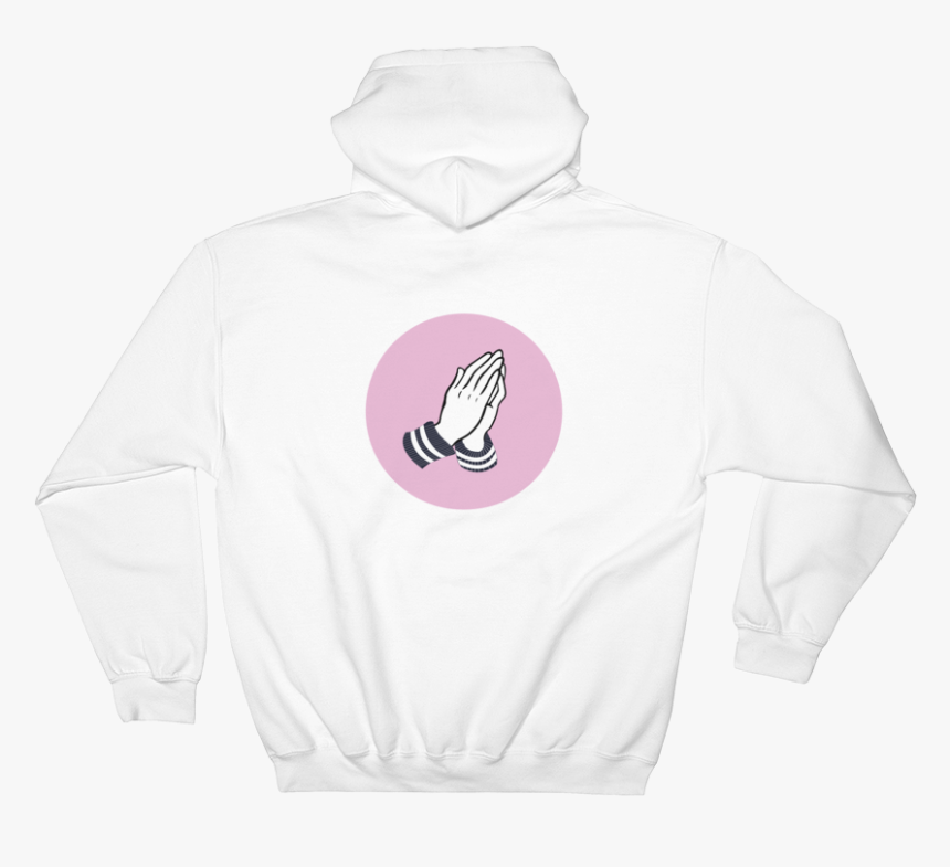 Praying Hands Circle Pink Mockup Back Flat White, HD Png Download, Free Download