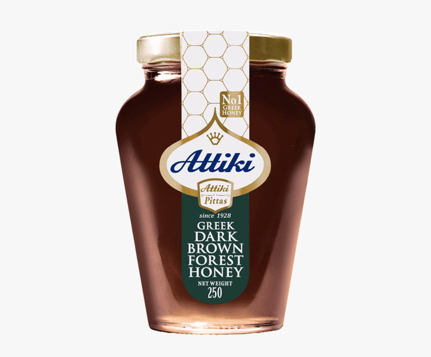 Attiki Dark Brown Forest Honey, HD Png Download, Free Download