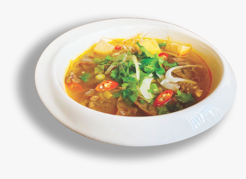 Menu Blue Taro Bún Bò Huế - Hot And Sour Soup, HD Png Download, Free Download