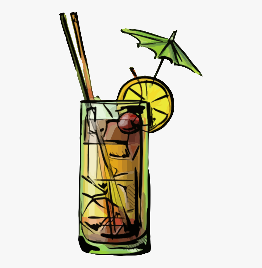 Mai Tai Cocktail - Mai Tai, HD Png Download, Free Download