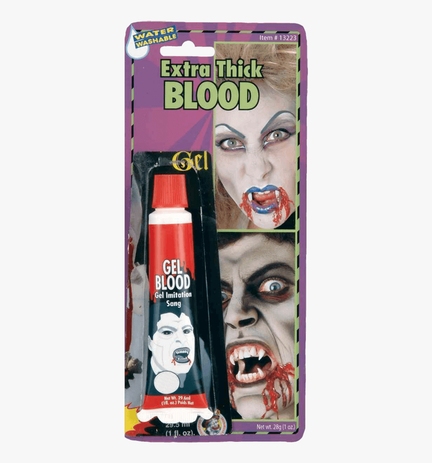 Extra Thick Vampire Blood Gel - Blood, HD Png Download, Free Download