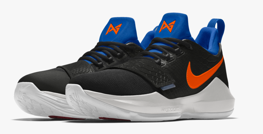 Nike Pg1 Nikeid Okc Thunder - Nike Pg 1 Okc, HD Png Download, Free Download