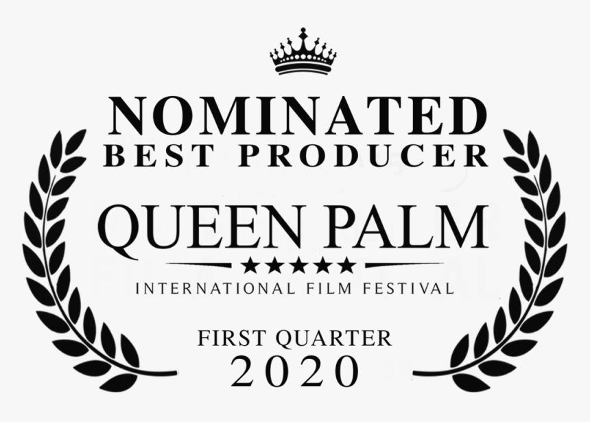 Queen Palm International Film Festival (black) - Queen Palm International Film Festival Icon Award, HD Png Download, Free Download