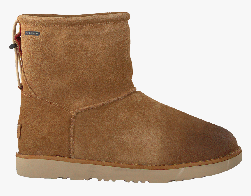 Cognac Ugg Classic Ankle Boots Classic Toggle Waterproof - Snow Boot, HD Png Download, Free Download