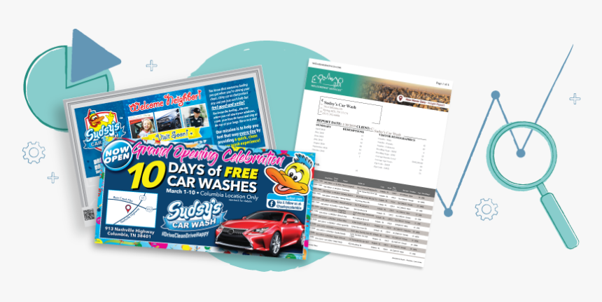 Case Study Of Car Wash Advertising In Action, HD Png Download, Free Download