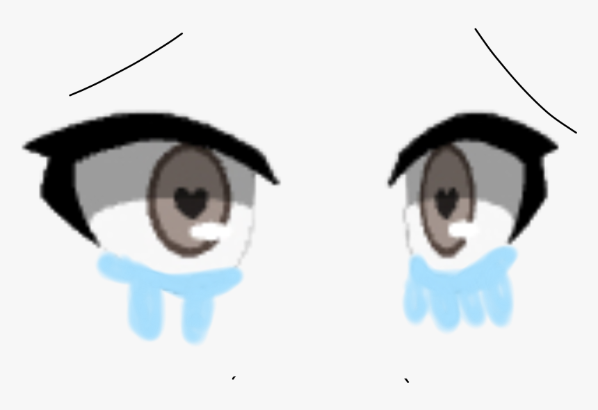 Freetoedit Gacha Gachalife Eyes Sad Cry Gacha Life Eyes Sad Hd Png Download Kindpng