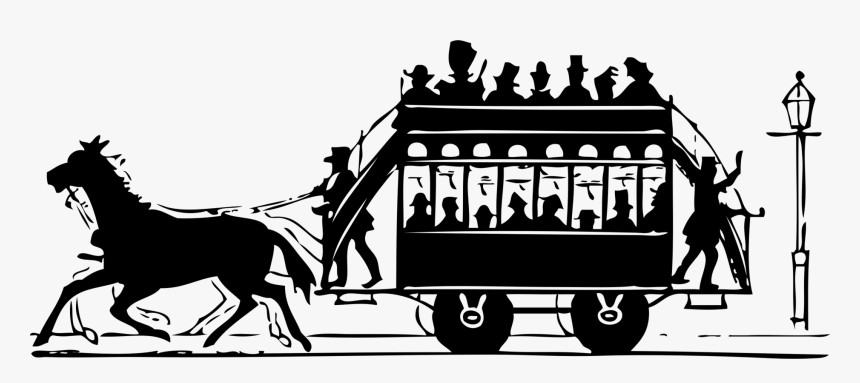 Horse,chariot,silhouette - Transporte Antiguo Png, Transparent Png, Free Download