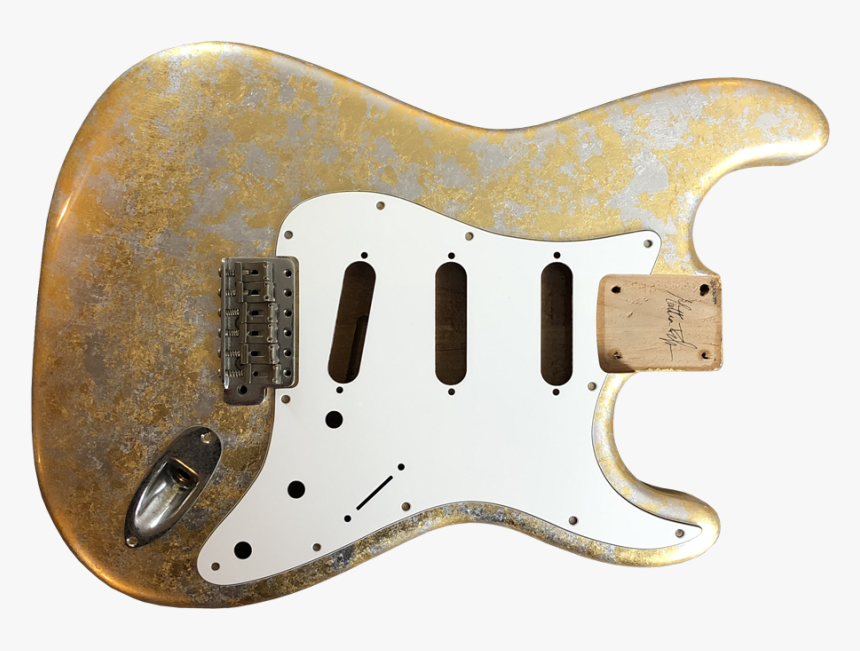 Metallic Impressionist Mercury Body Gold/silver Leaf - Electric Guitar, HD Png Download, Free Download