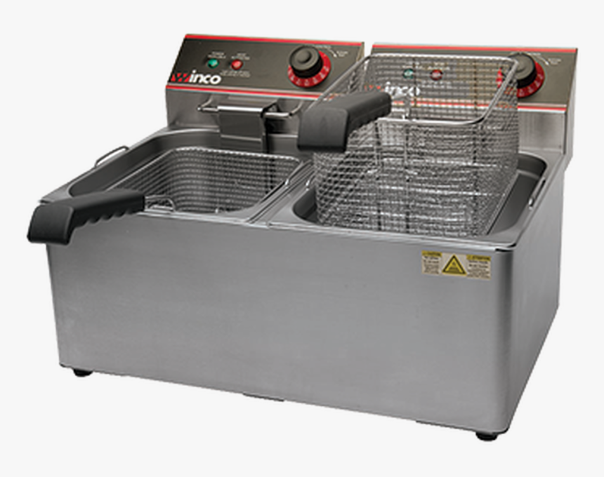 Twin Well Electric Countertop Fryer - Deep Fryer, HD Png Download, Free Download