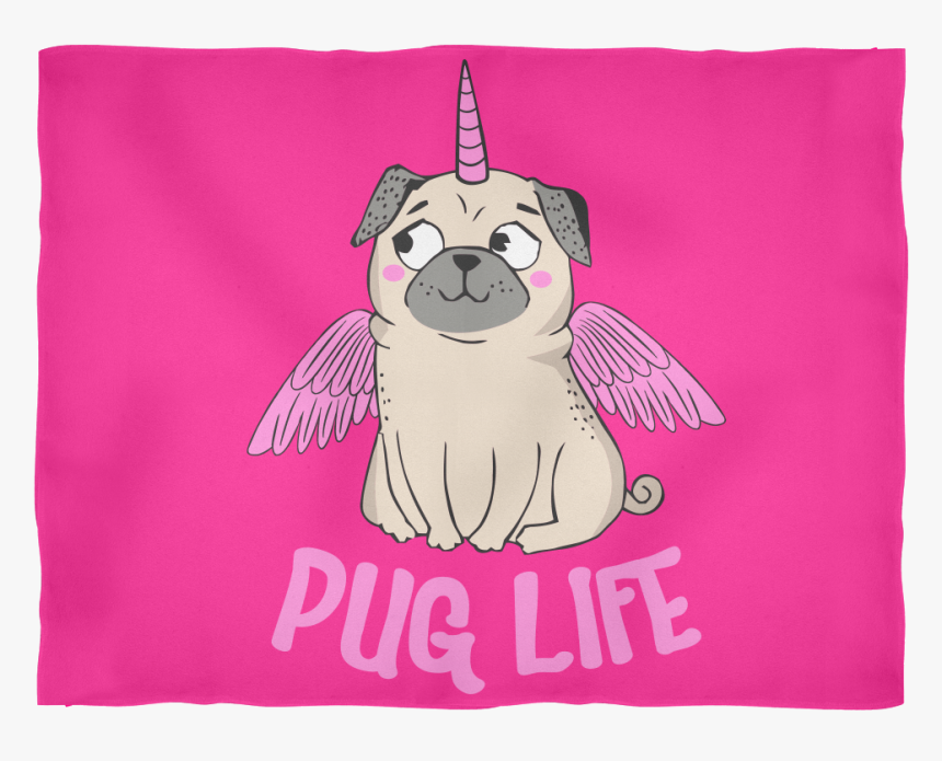 Pug Life Unicorn, HD Png Download, Free Download