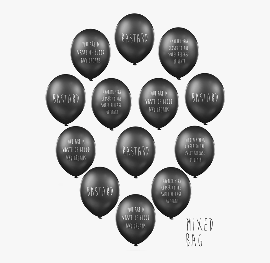 These Balloons Have The Darkest Sense Of Humor, HD Png Download, Free Download