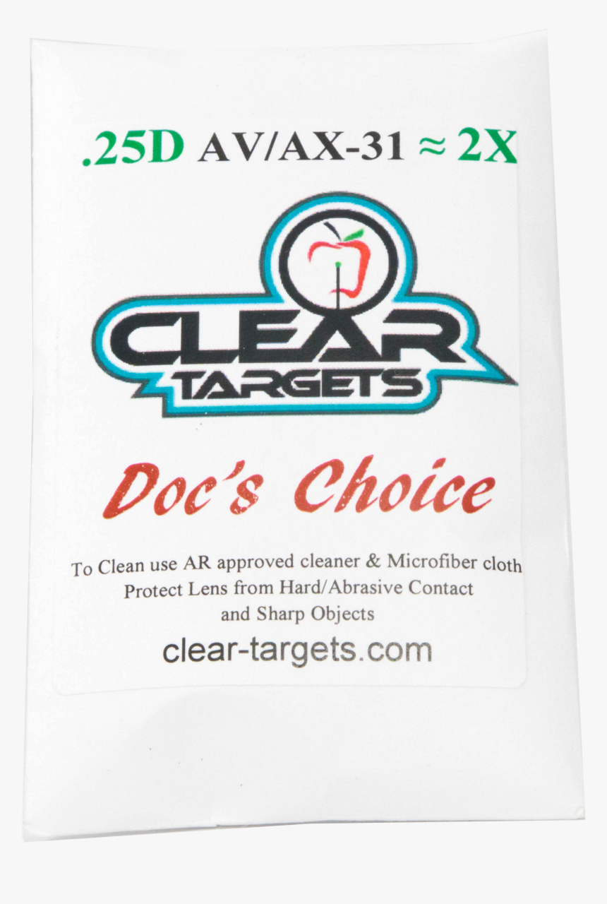 Av31 Clear Target Doc"s Choice Lens"
 Class="lazyload, HD Png Download, Free Download