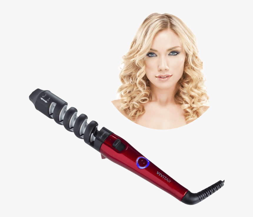 Vivitar Ceramic Spiral Curling Iron Reviews, HD Png Download, Free Download