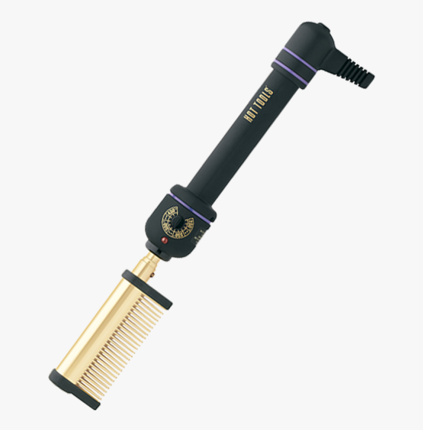 Hot Tools 1150 Gold Pressing Comb Ht1150 - Hot Tools 1 1 4 Curling Iron, HD Png Download, Free Download